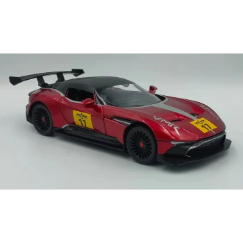 Vardem C-B 1:22 Sesli Ve Işıklı Yarış Arabası - Die Cast. - Kırmızı -  - Hediyelik