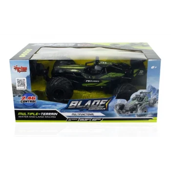 Uzaktan Kumandalı Full Fonksiyon Şarjlı 2.4 Ghz Blade Gösteri Arabası - Açık Yeşil