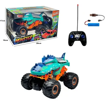 Monster Canavar Araba Uzaktan Kumandalı Full Fonksiyon Şarjlı