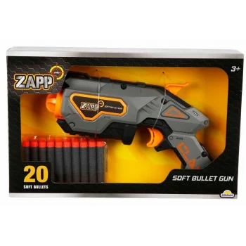 Zapp Toys 20 Mermili Sünger Dart Atan Silah 28 cm