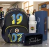 Fenerbahçe Okul Sırt Çantası Kalem Kutusu , Bardaklı Kapak Çelik Termos Set
