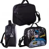 Batman Okul Çantası , Beslenme Çantası , Kalem Kutusu , Suluk&Matara Hediye