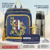 U.s. Polo Sarı - Lacivert Taraftar Okul Sırt Çantası , Kalem Çantası - Lisanslı Suluk Matara Hediye