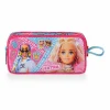 Barbie Lisanslı Okul Çantası - Beslenme Çantası - Kalem Kutusu Set - Suluk&Matara Hediye