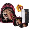 Galatasaray Kükreyen Arslan Okul Çantası, Çift Gözlü Kalem Çantası, Özel Kutusunda Termos Matara Set