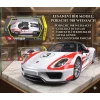 Porsche 918 Weissach Die Cast Model Araba , 1:24