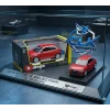 Audi A1 Czerwony Die Cast Model Araba , 1/24