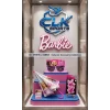 Barbie Lisanslı Çocuk Şemsiyesi + Lisanslı Gözlük - Barbie Lisanslı Toka Hediye