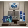 Gillette Mach3 Charcoal 2Up + Komur Jel 200 ml + Çanta