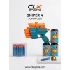 Prestij Hedefli 4 Ağızlı Dart Atıcı Silah