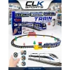 Vardem Uzaktan Kumandalı 49 Parça Işıklı 265 Cm Express Mavi Renk Tren Set