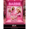 Barbie Şeffaf Matara 500ml , Pipetli , Askılı