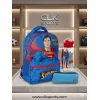 Superman Okul Çantası , Kalem Kutusu , Suluk & Matara