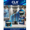 Gillette Proglide Tıraş Makinesi ve Yedek Bıçağı 4lü + Tıraş Bıçağı Standı