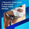 Gillette Proglide Tıraş Makinesi ve Yedek Bıçağı 4lü + Tıraş Bıçağı Standı