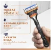 Gillette UEFA Champions League Special Edition Fusion5 Erkek Tıraş Makinesi+ 4 Yedek Bıçak+ Nivea Deodorant +Tıraş Jeli 200ml