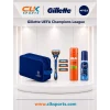 Gillette UEFA Champions League Special Edition Fusion5 Erkek Tıraş Makinesi+ 4 Yedek Bıçak+ Nivea Deodorant +Tıraş Jeli 200ml