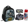 Batman Lisanslı Okul Çantası , Beslenme Çantası, Çift Gözlü Kaleö Kutusu , Suluk&Matara Hediye