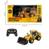 CTOYS RC 2.4G 9CH uzaktan Kumandalı Buldozer Ekskavatör