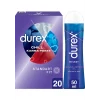 Durex Chill Karma Paket Prezervatif 20’li + Play Kayganlaştırıcı Jel Hisset 50 ML