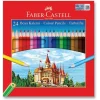 Faber Castell 24 Renk Kuru Boya Kalemi - Karton Kutu