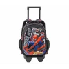 Spiderman Çekçekli Okul Çantası , Muggle Çift Gözlü Kalem Çantası - Suluk & Matara Hediye