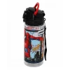 Frocx Spiderman İlkokul Çantası - Spiderman Lisanslı Pipetli Plastik Matara 500 ml Hediye