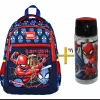 Frocx Spiderman İlkokul Çantası - Spiderman Lisanslı Pipetli Plastik Matara 500 ml Hediye