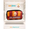 Galatasaray Suni Deri Okul Çantası , Lisanslı Kalem Çantası - Özel Kutusunda Termos Matara Set