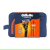 Gillette Fusion 4Up Tıraş Makinesi + Fusion Jel 200 ml + Nivea Men Deodorant 150 Ml+ Sensodyne Diş Macunu + Sensodyne Diş Fırçası +Çanta