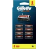 Gillette Fusion Proglide Avantajlı Yedek Tıraş Bıçağı 8 Adet + Gillette Tıraş Köpüğü 300 ml Hassas
