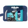 Gillette Mach3 Charcoal 2Up + Komur Jel 200 ml + Çanta