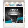 Gillette Mach3 Charcoal 2Up + Komur Jel 200 ml + Çanta