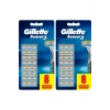 Gillette Sensor3 Erkek Tıraş Bıçakları, 8 8 Yedek Tıraş Bıçağı