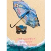 Hot Wheels Lisanslı Erkek Çocuk Şemsiyesi + Lisanslı Gözlük İkili Set