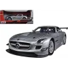 Mercedes Benz SLS AMG GT3 Vardem 1/24 Scale - Metalik Gri - Hediyelik