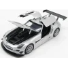Mercedes Benz SLS AMG GT3 Vardem 1/24 Scale - Metalik Gri - Hediyelik