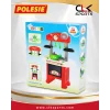 Polesie Bu-Bu Ayaklı Şef Mutfak Seti - Natali 7 Parça Mutfak Seti Hediye