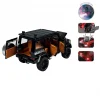 Sesli ve Işıklı Buhar Çıkartan Metal Jeep Çek Bırak 1:22