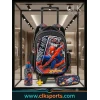 Spiderman Çekçekli Okul Çantası , Muggle Çift Gözlü Kalem Çantası - Suluk & Matara Hediye