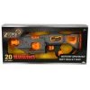 Zapp Toys 20 Mermili Sünger Dart Atan Silah 45 cm Antrasit