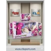 Vardem Oyuncak Kitchen Playset Emaye Tencere 11 Parça Pembe
