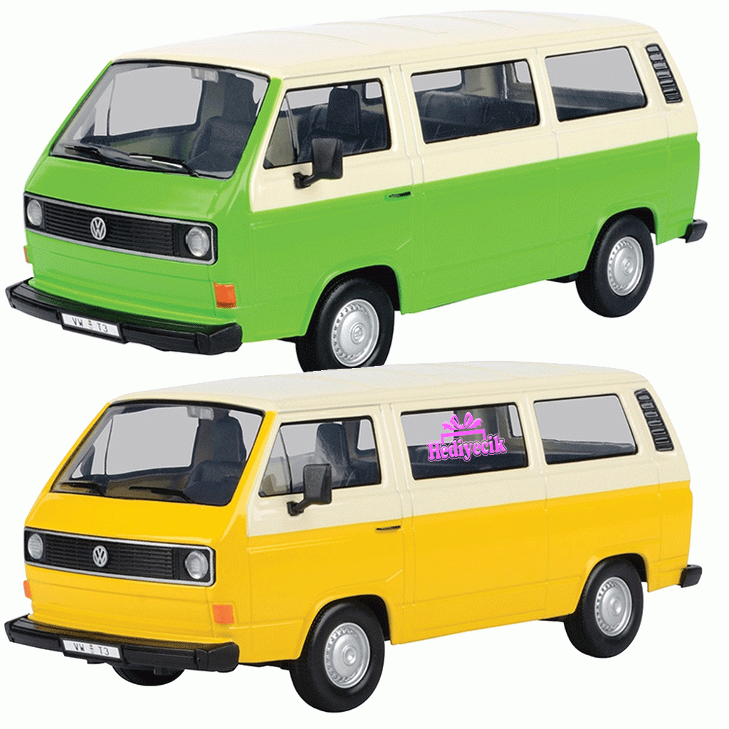 Vardem Volkswagen Minibüs Die Cast  Model Araba - Motormax 1:24