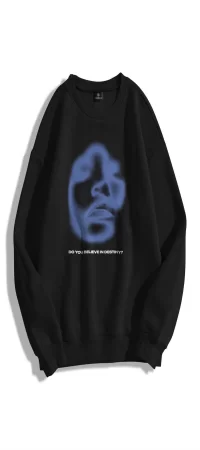 Unisex Destiny Bisiklet Yaka Sweatshirt Hoodie