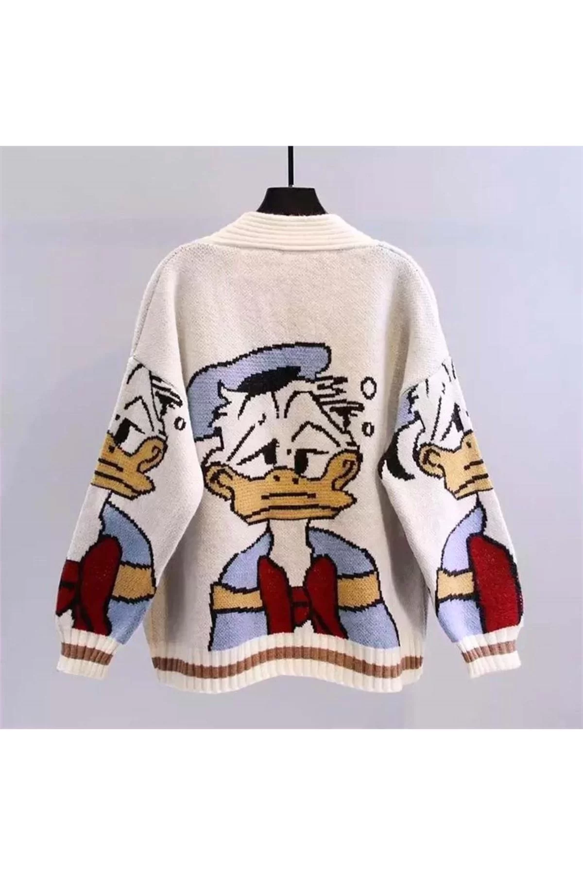 Daffy Duck Oversize Kazak Hırka