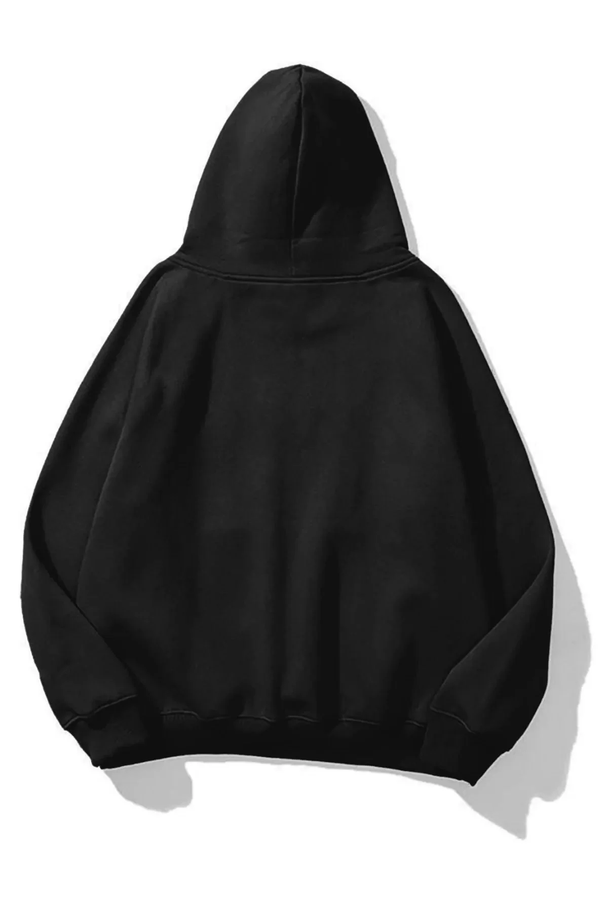 Siyah Babygirl Taş Baskılı Unisex Oversize Sweatshirt