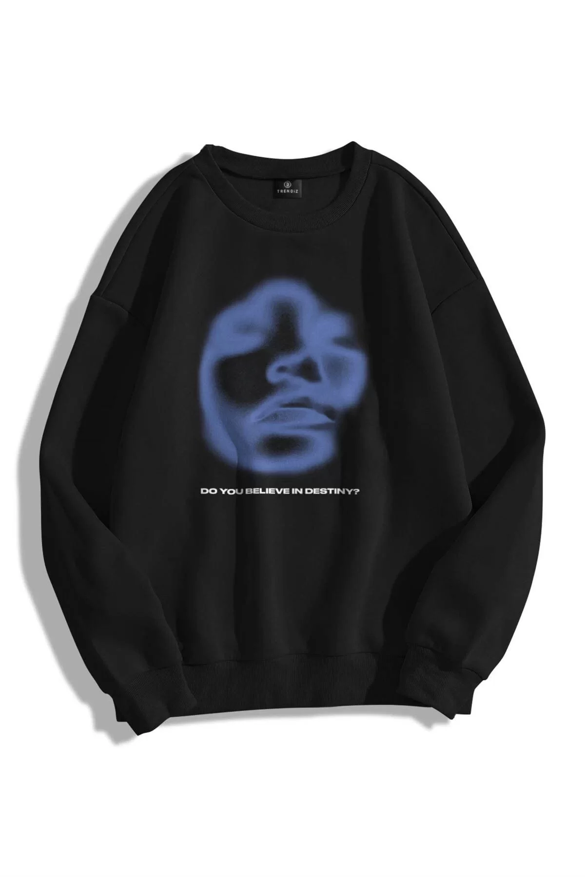 Unisex Destiny Bisiklet Yaka Sweatshirt Hoodie