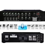 Polaxtor Plx-2300 Power Mixer Anfi 6 Kanal 600 Watt Bölgeli Trafolu Bluetooth Usb Sd Fm