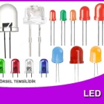 10mm Normal Beyaz Led (10 Adet)