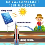 15hp Dalgıç Pompa Tarımsal Sulama Sistemi